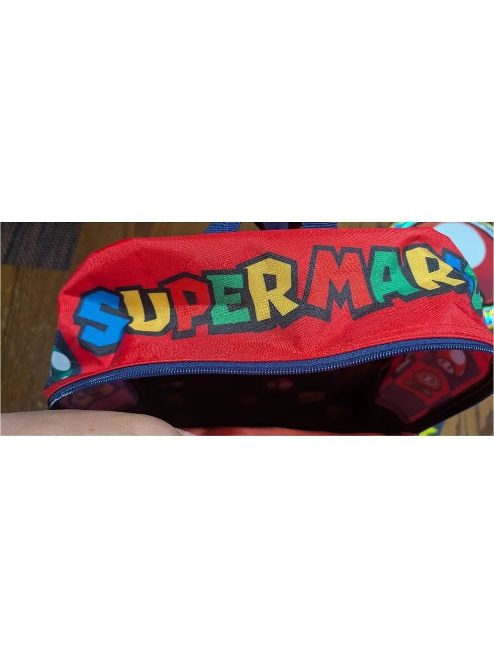 Super Mario Brothers Backpack that Includes Pencil Case & Lunch Tote